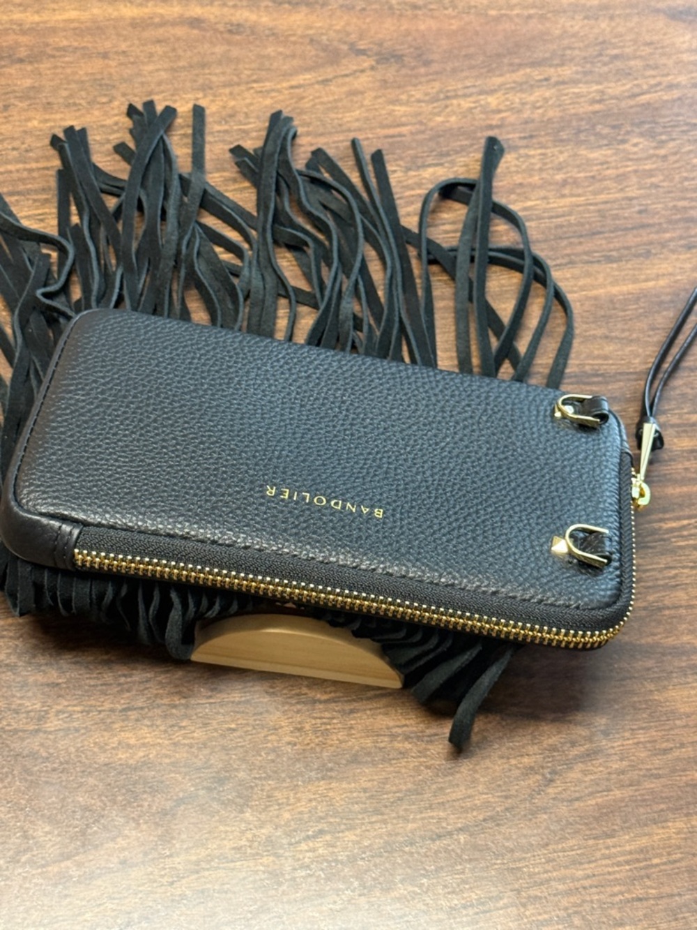Bandolier Fringe Expanded Pouch with Bandolier Millie Star Crossbody Strap - Picture 13 of 16